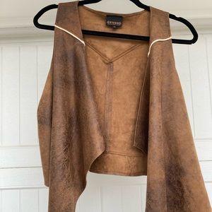 Boho/Western cardigan vest